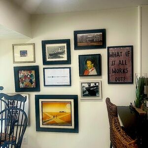 Art collage walls-